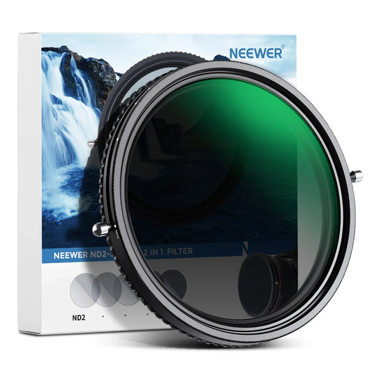 2 in 1 Variable ND Filter ND2–ND32 CPL Filter - REALM DISTRIBUTION