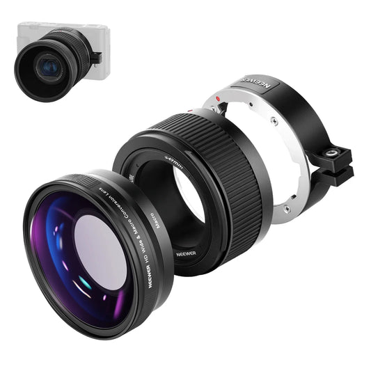 2 in 1 Wide Angle & 10x Macro Additional Lens for Sony ZV-1 - REALM DISTRIBUTION