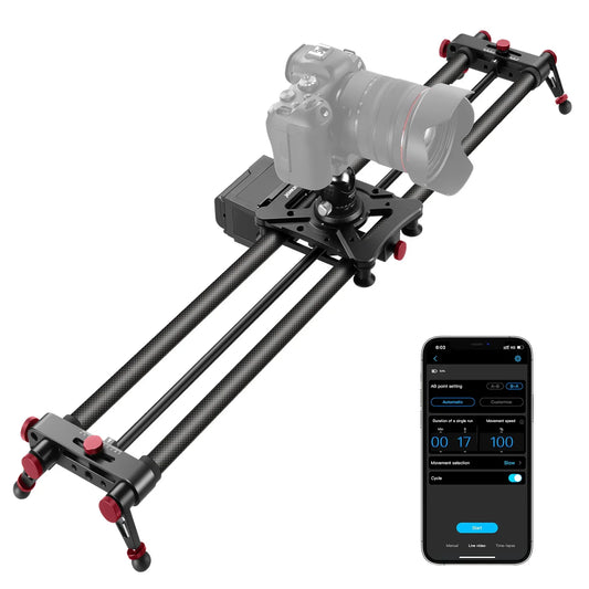 ER1 Motorized Carbon Fiber Camera Slider - REALM DISTRIBUTION