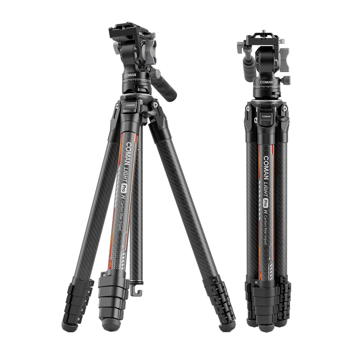 Light H Pro Carbon Fiber Tripod - Monopod