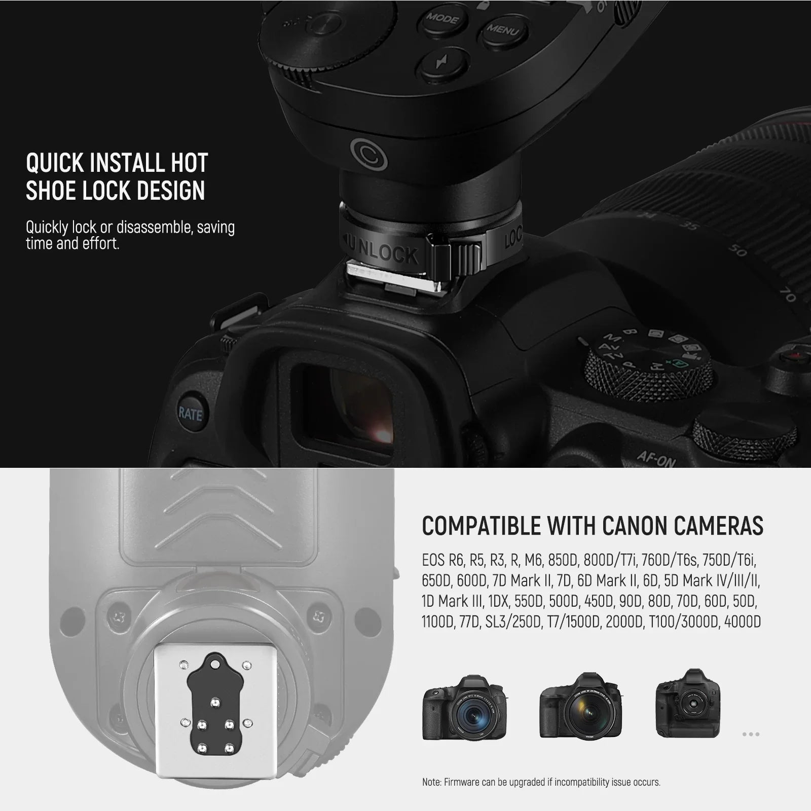 QPRO TTL Wireless Flash Trigger for Camera - REALM DISTRIBUTION