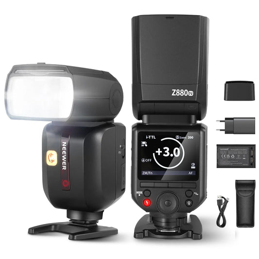 Z880 2.4G TTL Camera Flash Speedlite For Canon/Nikon/Sony - REALM DISTRIBUTION