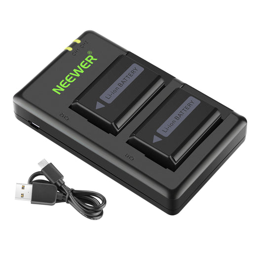 NP-FW50 Camera Battery Charger Set for Sony