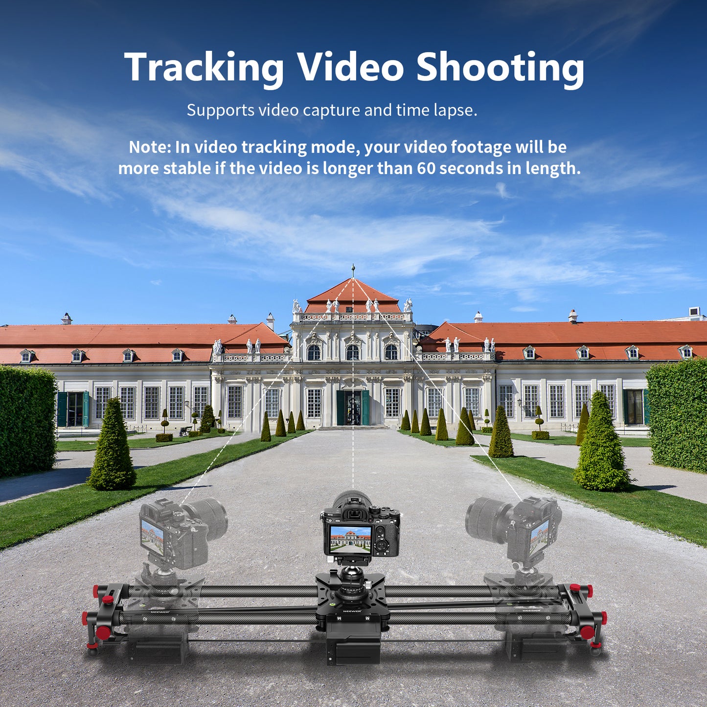 ER1 Motorized Carbon Fiber Camera Slider