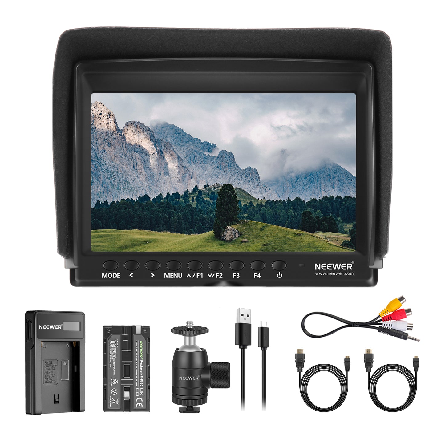 F100 7 Inch HD Camera Field Monitor