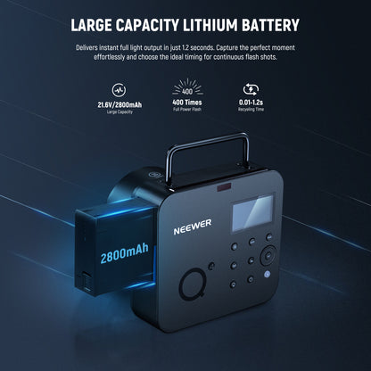 Q4 400Ws 2.4G TTL Flash