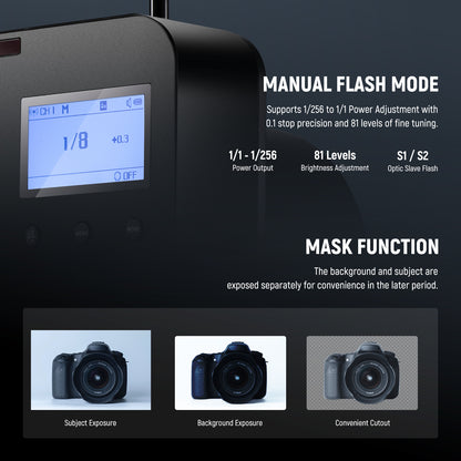 Q4 400Ws 2.4G TTL Flash