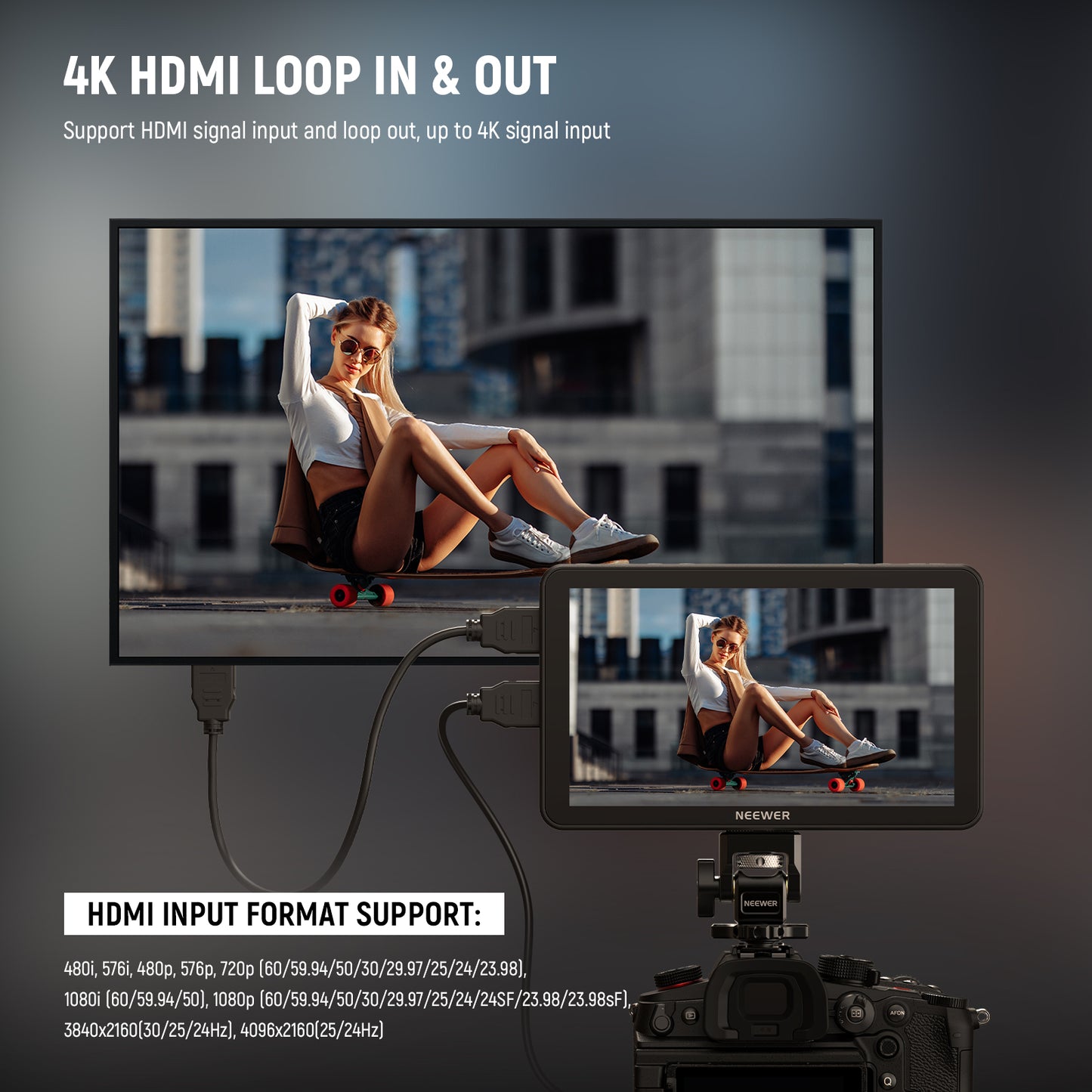 F700 7" Camera Field Touch Screen Monitor