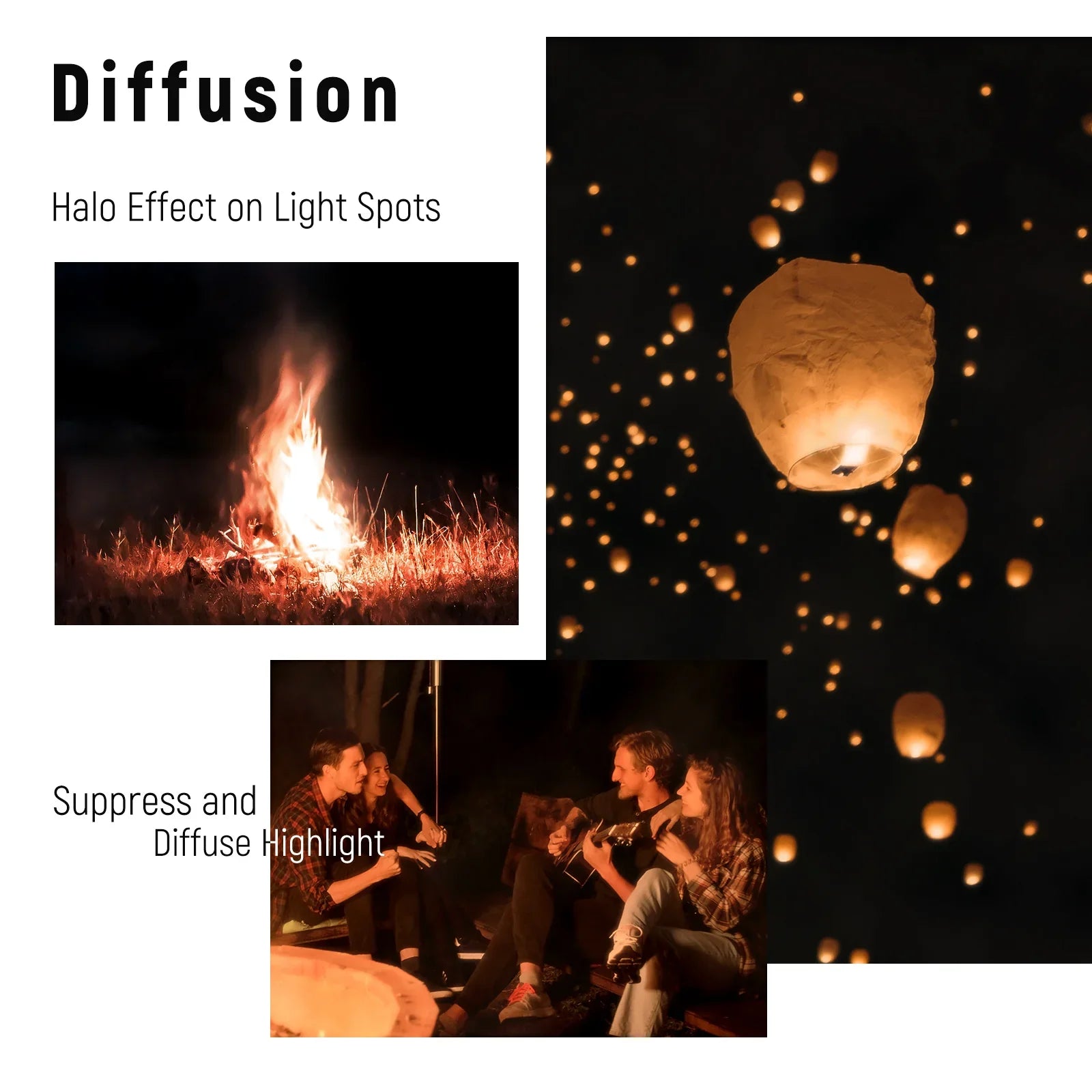 1/4 Black Diffusion Filter Cinematic Dreamy Effect Filter - REALM DISTRIBUTION
