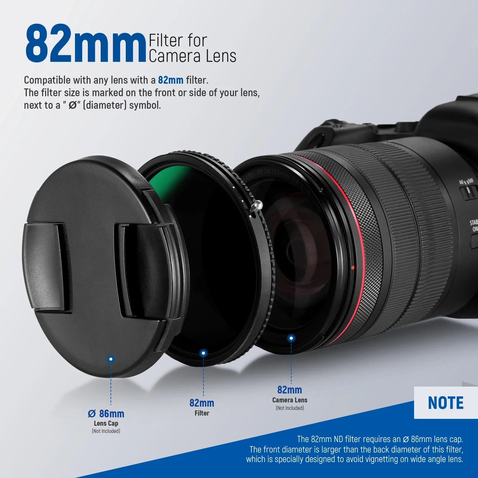 2 in 1 Variable ND Filter ND2–ND32 CPL Filter - REALM DISTRIBUTION