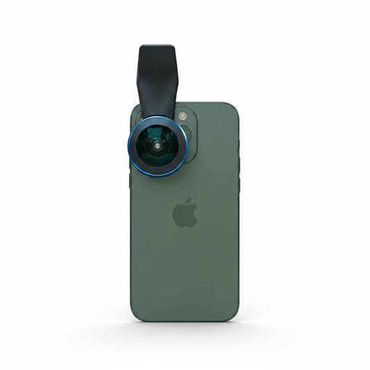 200° Phone Fisheye Lens – 17mm Mount (Clip Included)