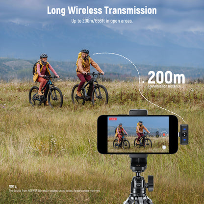 KM18 Wireless Button Lavalier Microphone Kit