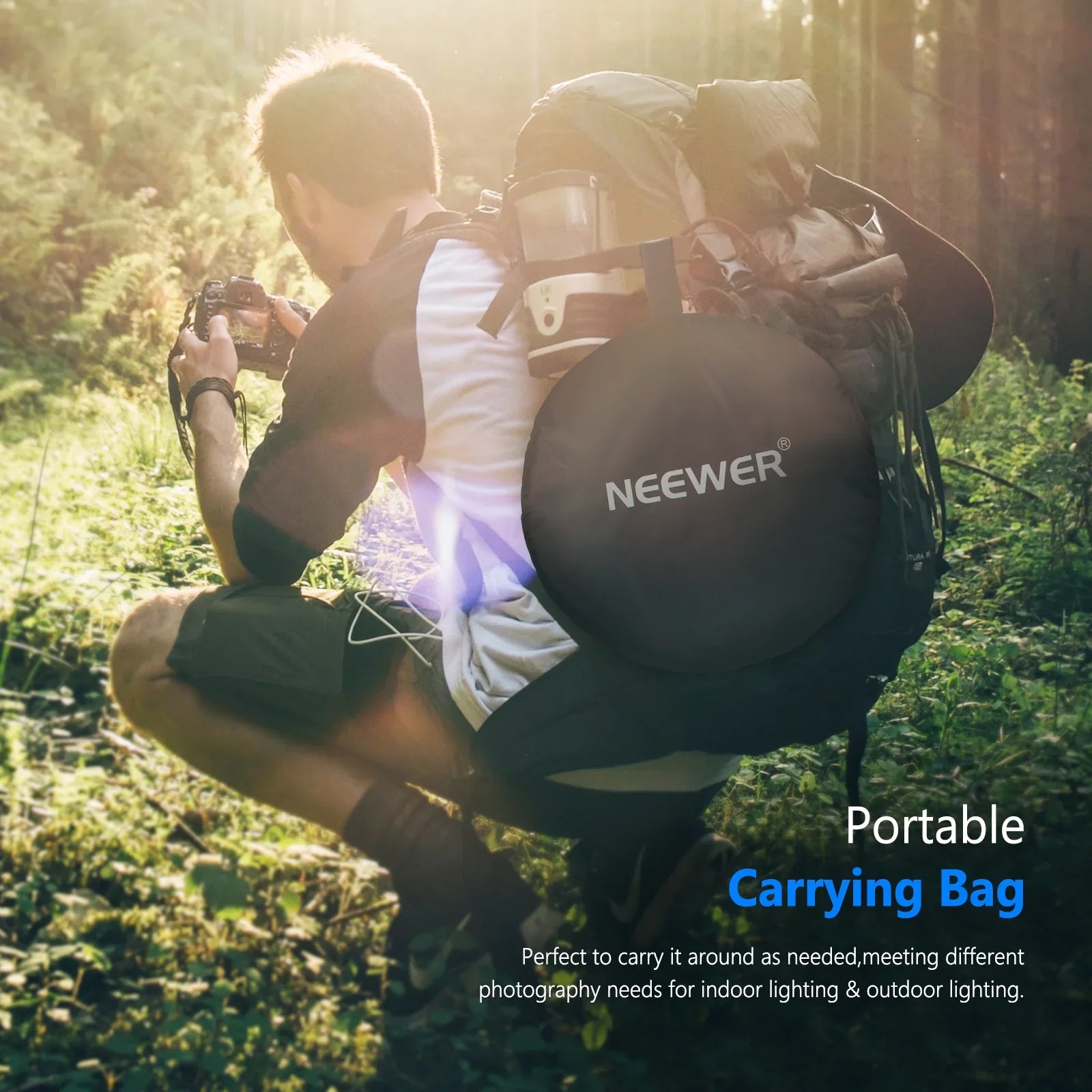 5 in 1 Portable Lighting Reflector/Diffuser Kit - REALM DISTRIBUTION