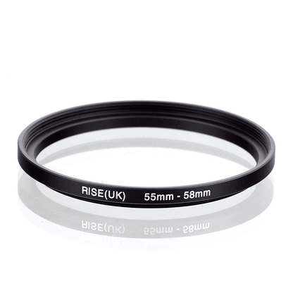 55mm-58mm Step Up Ring