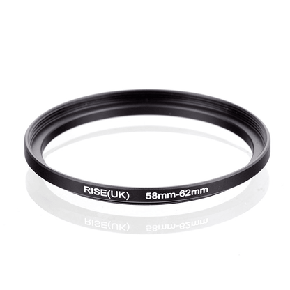 58mm-62mm Step Up Ring