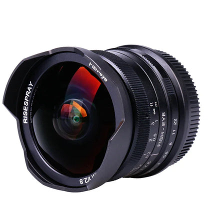 7.5mm F2.8 180° APS-C Fisheye Lens - REALM DISTRIBUTION