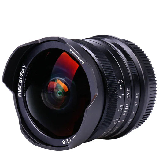 7.5mm F2.8 180° APS-C Fisheye Lens - REALM DISTRIBUTION