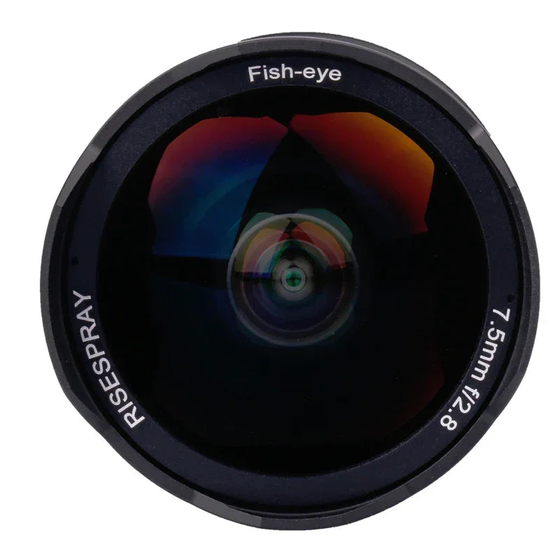 7.5mm F2.8 180° APS-C Fisheye Lens - REALM DISTRIBUTION