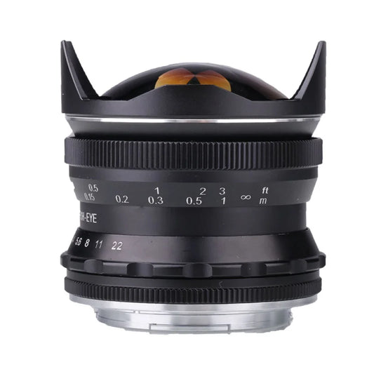 7.5mm F2.8 180° APS-C Fisheye Lens - REALM DISTRIBUTION