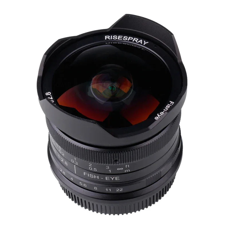 7.5mm F2.8 180° APS-C Fisheye Lens - REALM DISTRIBUTION