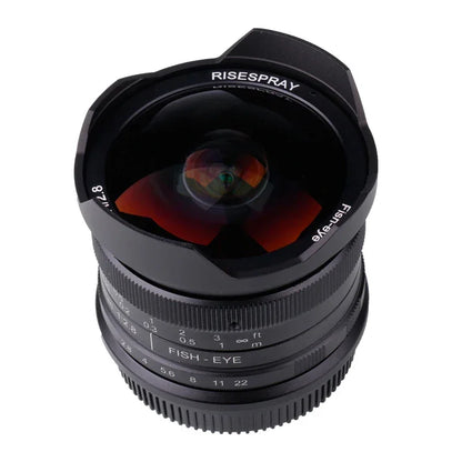 7.5mm F2.8 180° APS-C Fisheye Lens - REALM DISTRIBUTION