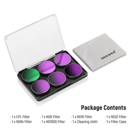 ND&CPL ND/PL Filter Set for Action 3/4/5 Pro