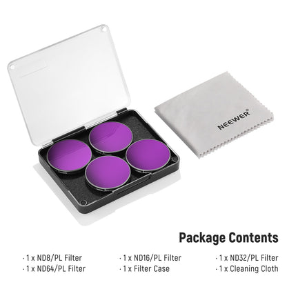 ND&CPL ND/PL Filter Set for Action 3/4/5 Pro