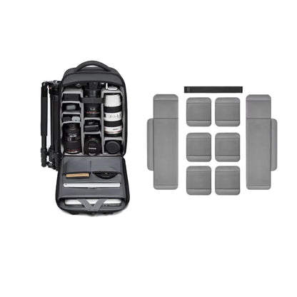 Realm Distribution 20.4L Weatherproof Camera Backpack full equipment