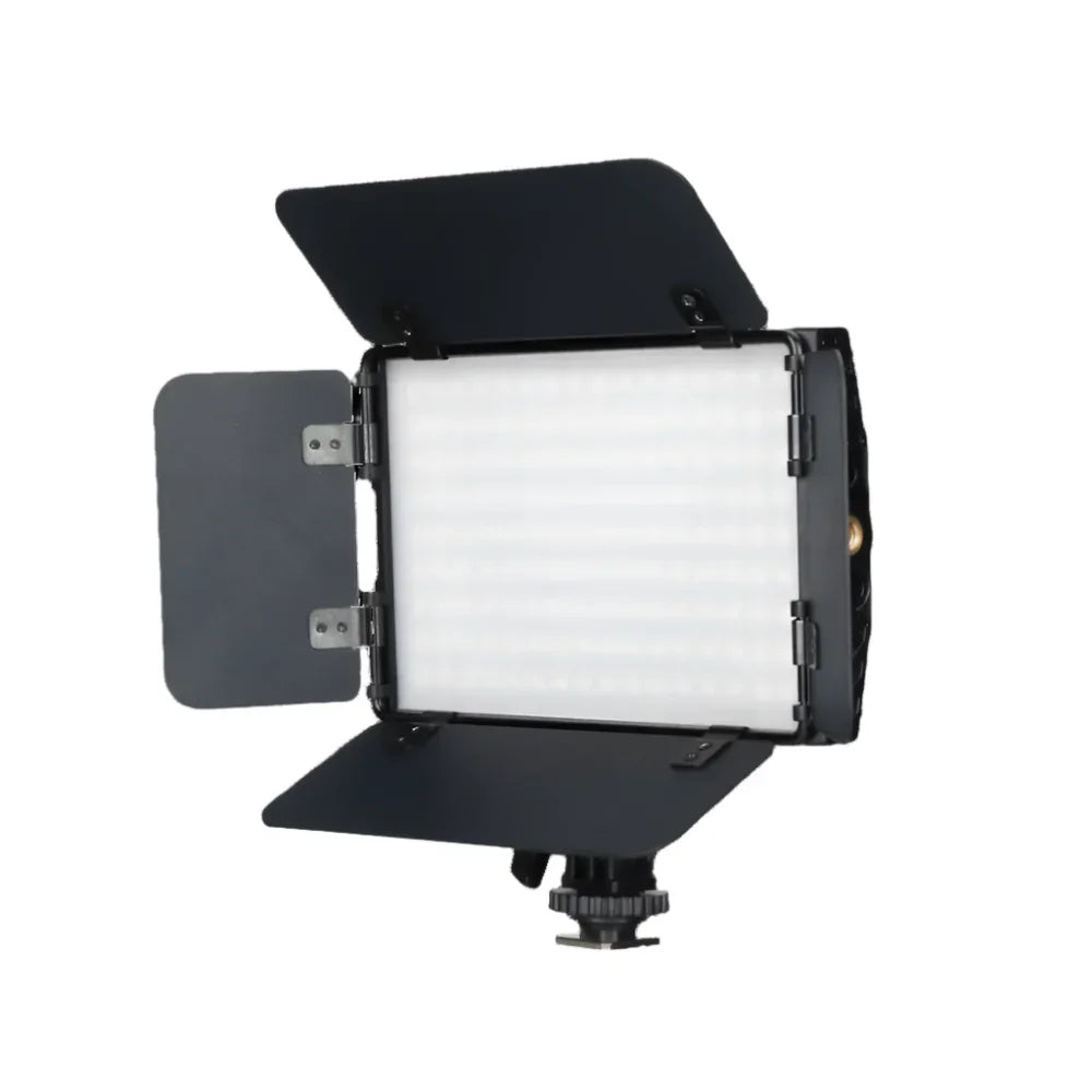 Dimmable 15W LED Light with Barn Door - REALM DISTRIBUTION