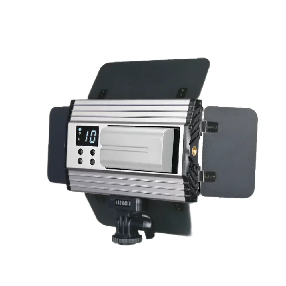 Dimmable 15W LED Light with Barn Door - REALM DISTRIBUTION