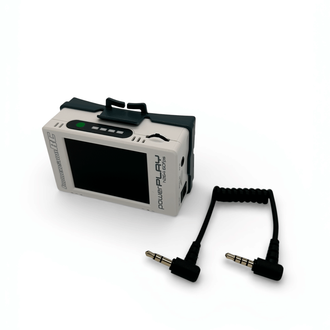 ImmersionRC PowerPlay 60FPS Digital Video Recorder + Batteries + A/V cable
