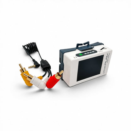 ImmersionRC PowerPlay DVR with the 3-RCA camcorder A/V cable included in this kit