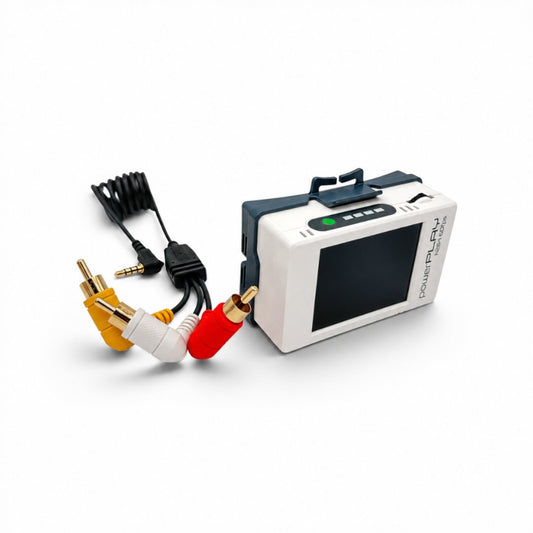 ImmersionRC PowerPlay DVR with the 3-RCA camcorder A/V cable included in this kit