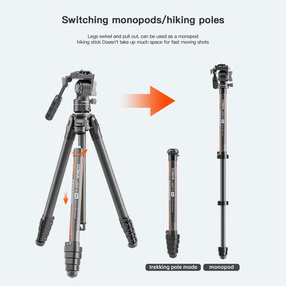 Light H Pro Carbon Fiber Tripod - Monopod