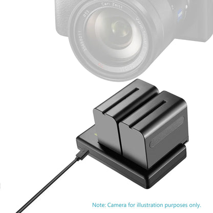 NW-F970 2Pcs 7800mAh NP-F970 Replacement Batteries - REALM DISTRIBUTION