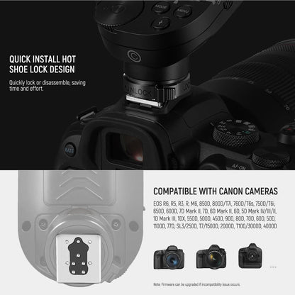 QPRO TTL Wireless Flash Trigger for Camera - REALM DISTRIBUTION