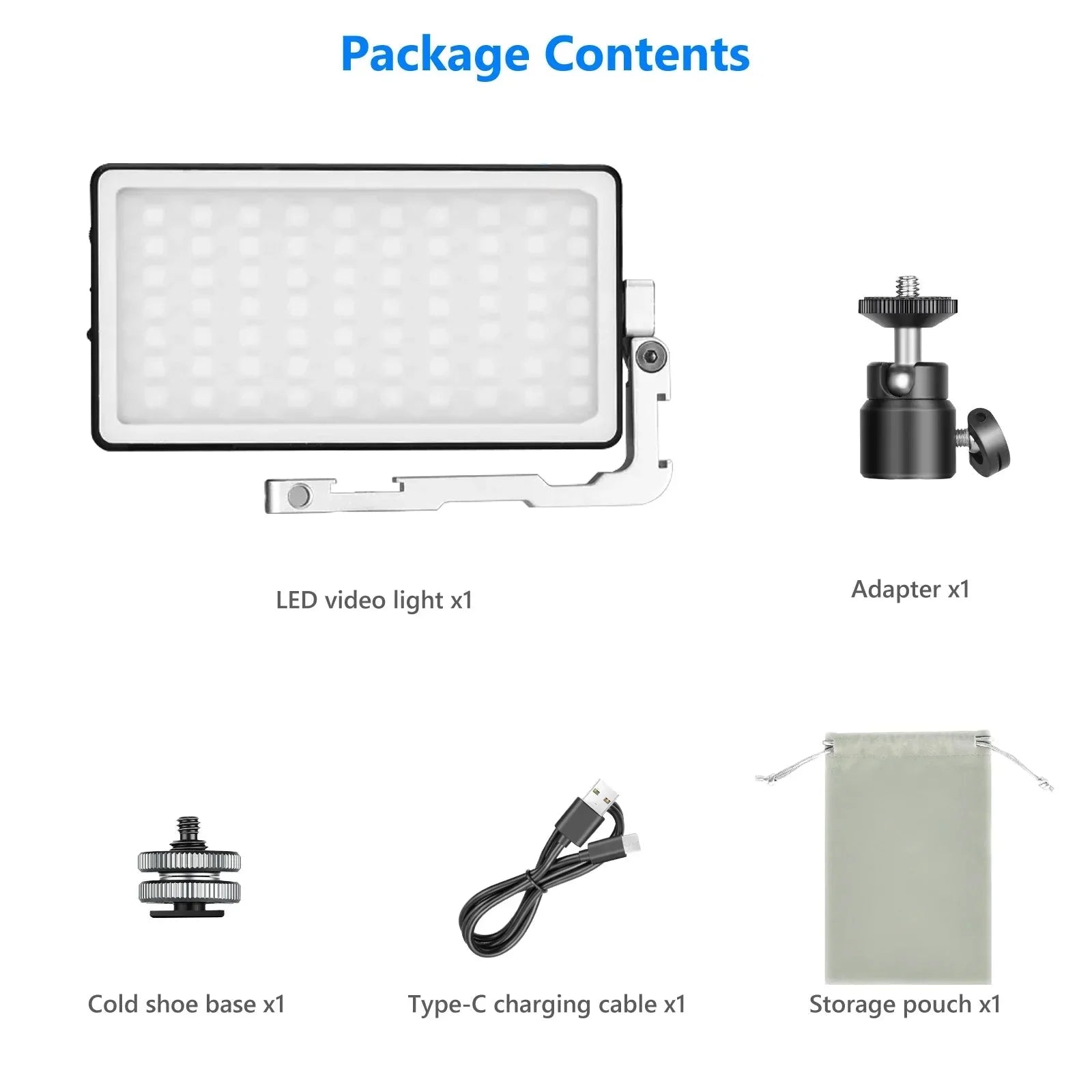 SL90 Aluminum Alloy RGB Panel Video Light - REALM DISTRIBUTION