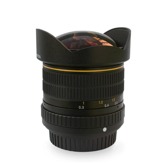 8mm F/3.5 APS-C Fisheye Lens - REALM DISTRIBUTION