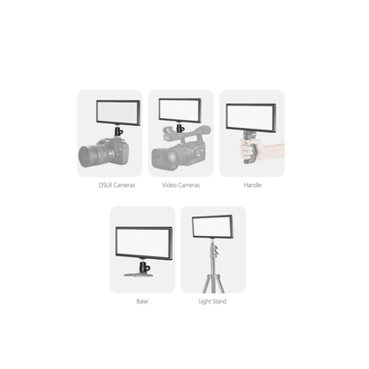 Dimmable 15W LED Light with Battery - REALM DISTRIBUTION