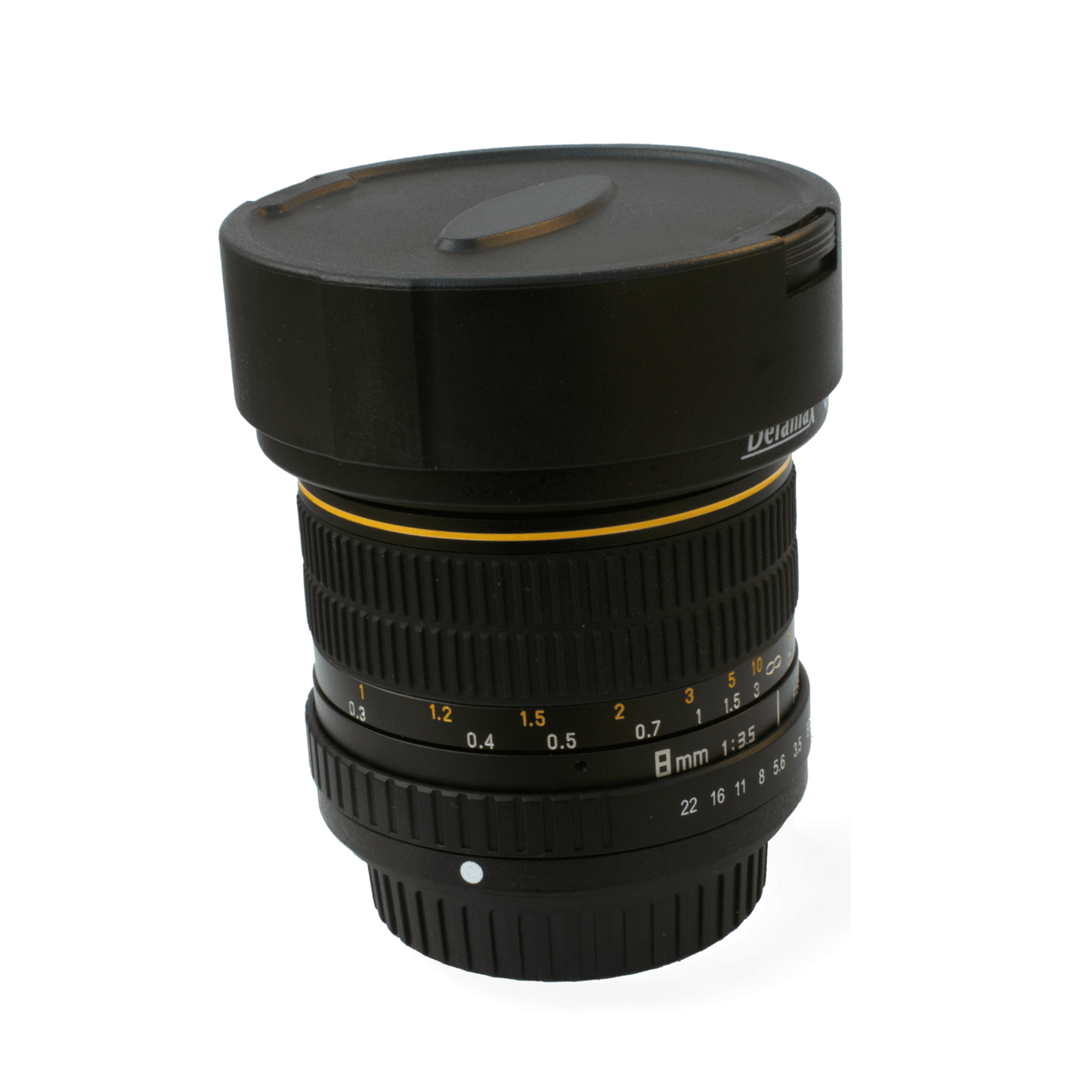 8mm F/3.5 Fisheye Lens - REALM DISTRIBUTION