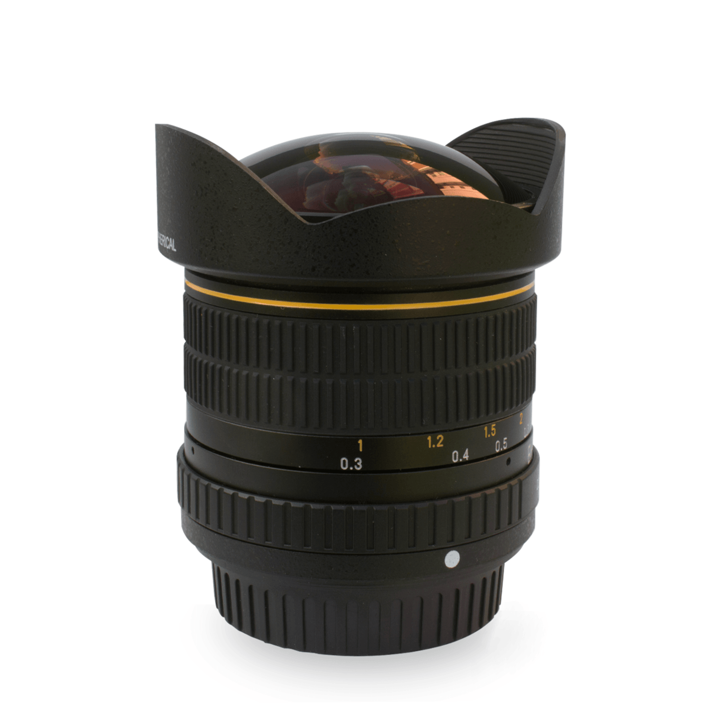 8mm F/3.5 Fisheye Lens - REALM DISTRIBUTION